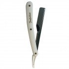 Plastic Handle Barber Razor-White